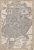 HAARLEM antique town city stadsplan. Harlem. Netherlands kaart 1897 old map