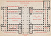 RIJKS MUSEUM ground floor plan, Amsterdam. Netherlands kaart. BAEDEKER 1897 map
