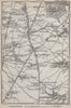 THE BATTLEFIELD OF WATERLOO. Plancenoit. Belgium carte. BAEDEKER 1910 old map