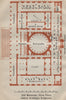 ALTES/OLD MUSEUM Berlin. 1st floor plan. Gallery of Antique Sculptures 1923 map