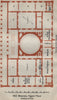 ALTES/OLD MUSEUM Berlin. Upper floor plan. Antiquarium karte. SMALL 1923 map
