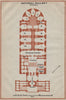 ALTE NATIONALGALERIE, Berlin. Old National gallery. First floor plan 1923 map