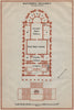 ALTE NATIONALGALERIE, Berlin. Old National gallery. Second floor plan 1923 map
