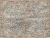 BERLIN & Brandenburg. Potsdam Frankfurt (Oder) Küstrin Eberswalde 1923 old map
