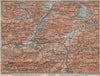 GARMISCH-PARTENKIRCHEN umgebung. Mittenwald Walchensee Oberammergau 1913 map