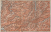 BREGENZERWALD & ALLGÄUER ALPEN. Blundez Oberstdorf Damüls Mittelberg 1899 map