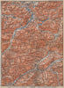LECHQUELLENGEBIRGE range. Reutte Imst Füssen Lechtal Oberinntal karte 1899 map