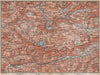 SOUTH SALZKAMMERGUT. Bad Aussee Dachstein Schladming Mitterndorf karte 1899 map