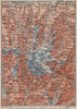 GLOCKNERGRUPPE. HOHE TAUERN. UNTERPINZGAU. Kaprun Matrei Grossdorf 1899 map