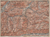 WÖRGL/KITZBÜHEL environs. Söll Brixen Kirchberg St Johann Tyrol Tirol  1899 map