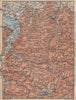 VORARLBERG & BREGENZER WALD. Bludenz St Anton Zürs Lech See Ischgl 1899 map