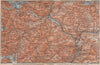 STERZING & BRIXEN environs Wipptal Vipiteno Bressanone Merano Südtirol 1899 map