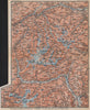 TYROL/ UPPER INNTHAL ÖTZTHALER ORTLER STUBAIER ALPEN topo-map. Austria 1899