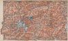 ADAMELLO BRENTA DOLOMITI. Pinzolo Ponte di Legno Madonna di Campiglio 1899 map
