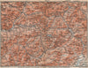 DOLOMITI. Primiero Paneveggio. San Pellegrino San Martin di Castrozza 1899 map