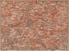 CORTINA D'AMPEZZO valley. Dolomiti Veneto Tre Cime Fanes-Sennes-Braies 1899 map