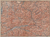STYRIAN & AUSTRIAN ALPS. ENNSTAL. Bad Aussee Liezen Steyr. Austria 1899 map