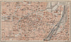 MÜNCHEN MUNICH town city innere stadtplan. Munchen Öffentliche Gebäude 1911 map