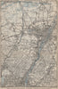 MÜNCHEN MUNICH environs/umgebung. Pasing Dachau. Forstenrieder Baier 1911 map