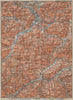 Ammergauer & Lechtaler Alpen. Oberinntal. Fussen Imst Reutte. Tirol 1911 map