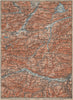 WETTERSTEIN Garmisch-Partenkirchen Innsbruck Inntal Mittenwald Oberau 1911 map