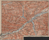 Tiroler Unterland. Unterinntal. Inn valley. Innsbruck Tyrol Jenbach 1911 map