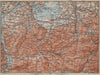 CHIEMSEE, CHIEMGAU & environs. Kufstein Traunstein Lofer Kössen karte 1911 map