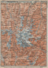 GLOCKNERGRUPPE. HOHE TAUERN. UNTERPINZGAU. Kaprun Matrei Grossdorf 1911 map