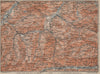 WÖRGL/KITZBÜHEL environs. Söll Brixen Kirchberg St Johann Tyrol Tirol  1911 map