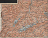 ZILLERTALER ALPEN ALPS. Mayrhofen Matrei Steinach. Tyrol/Südtirol 1911 old map