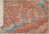 EASTERN ZILLERTAL. Ahrntal Valle Aurina Prettau Schwarzenstein Südtirol 1911 map
