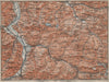 RÄTIKON. Bad Ragaz Montafon Prättigau Klosters Blundenz Schruns Chur 1911 map