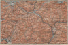 STERZING & BRIXEN environs Wipptal Vipiteno Bressanone Merano Südtirol 1911 map