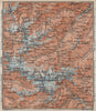 STUBAI ALPS Stubaier Alpen. Neustift im Stubaital Tirol Tyrol topo-map 1911