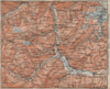 UPPER/OBERVINTSCHGAU. Val Venosta. Glurns Glorenza Laas Graun Südtirol 1911 map