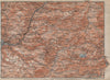 VAL GARDENA/GRÖDEN. Bozen/Bolzano Schlern-Rosengarten Südtirol Klausen 1911 map