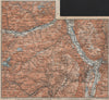 VINTSCHGAU ADIGE/ETSCH Ultental valleys. Bozen/Bolzano Merano Südtirol 1911 map