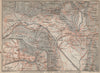 MERANO / MERAN environs Scena Plars di Sopra Marlengo Lagundo Parcines 1911 map