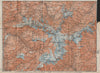 ORTLER ALPS. Ortler Alpen Ortles-Cevedale Bormio Solda Santa Caterina 1911 map