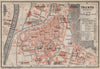 TRENTO (TRIENT) town city plan piano urbanistico. Italy Italia mappa 1911