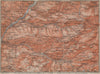 VAL GARDENA/GRÖDEN Klausen/Chiusa St Ulrich S Christina Selva Südtirol 1911 map