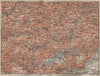 DOLOMITE ALPS DOLOMITI Bolzano Belluno Val Gardena Cortina d'Ampezzo 1911 map
