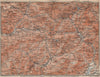DOLOMITI. Primiero Paneveggio. San Pellegrino San Martin di Castrozza 1911 map