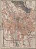 GRAZ (GRATZ) town city plan stadtplan. Austria Österreich karte 1911 old map