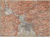 GRAZ environs. Gratwein. Hitzendorf. Austria Österreich karte 1911 old map