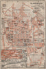 KLAGENFURT am Wörthersee town city plan stadtplan. Celovec. Österreich 1911 map