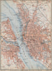 MERSEYSIDE. LIVERPOOL & BIRKENHEAD town city plan. Bootle Everton 1910 old map