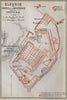 ELEUSIS ELEFSINA. Temple of Mysteries & Propylaea ground plan. Greece 1909 map