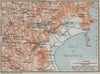 MARATHON ENVIRONS. Marathonas Schinias Ano Souli. Topo-map. Greece 1909