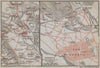 NEW SPARTA / SPARTI antique town plan/environs. Acropolis. Greece 1909 old map
